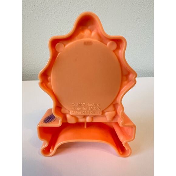 2007 McDonalds Hasbro My Little Pony Pink Plastic Carriage Stroller and Vanity - Picture 7 of 8